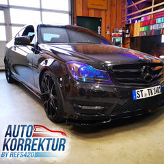 Headlight cover suitable for Mercedes Benz W204 C63 AMG