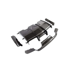 TNF+ 4-teiliger Heckdiffusor Carbon passend für BMW M3 (F80) M4 (F82/F83)