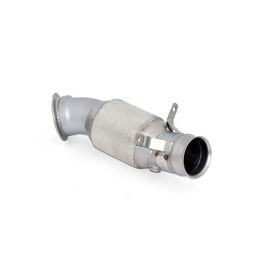 Aulitzky Exhaust | ECE Downpipe 3,54" (90mm) mit Sport-Kat | passend für BMW M135i/M235i (F20/F21/F22/F23) N55