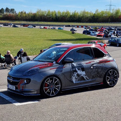 Headlight cover suitable for Opel Adam