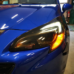 Headlight cover suitable for Opel Corsa E