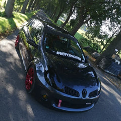 Headlight cover suitable for Renault Clio III (R) RS Phase 1