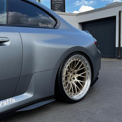 Raffa Wheels RFS-04 Forged Classic Monoblock | CHAMPAGNER POLISHED LIP | 20 -21 Zoll