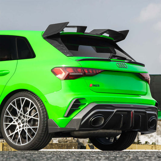 TNF+ SOOQOO Heckspoiler Carbon passend für Audi RS3 (8Y)