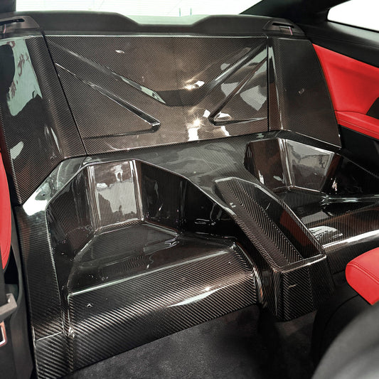 TNF+ Innenraum Rücksitzbank aus Carbon passend für BMW M3 (G80/G81) M4 (G82/G83) M2 (G87)