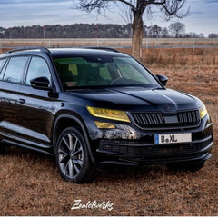 Headlight cover suitable for Skoda Kodiaq I (NS)