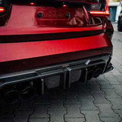 TNF+ SOOQOO Heckdiffusor Set Carbon passend für BMW M4 (G82/G83)