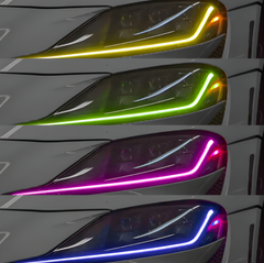 TNF RGBW DRL Farbwechsel Tagfahrlichter Module passend für Toyota Supra A90 (MK5)