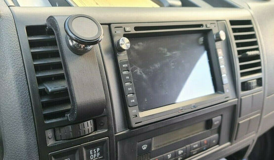 Handyhalter passend für Volkswagen VW T5 Bj. 03-09 - Made in Germany