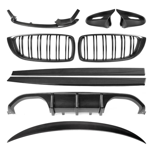 TNF+ Performance Komplett-Kit Carbon passend für BMW M3/M4 (F80/F82/F83) – M3 Limousine (F80)