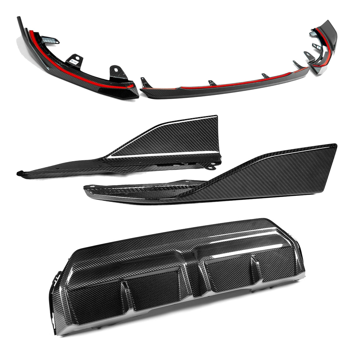 TNF+ Performance Aero-Kit Carbon passend für BMW 2er (G42)