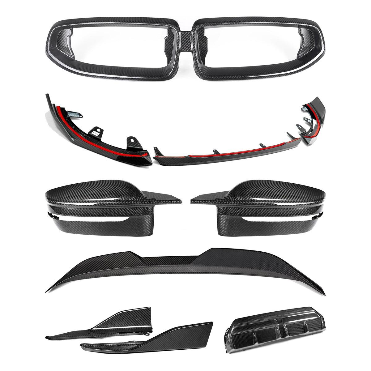 TNF+ Performance Komplett-Kit Carbon passend für BMW 2er (G42)
