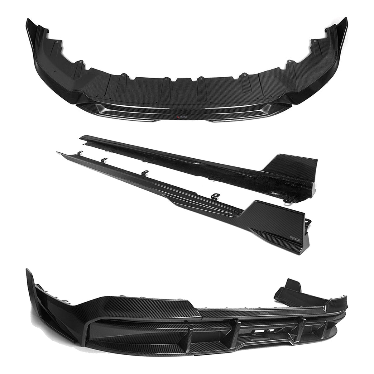 TNF+ SOOQOO Aero-Kit Carbon passend für BMW 5er (G68)