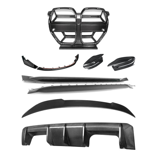 TNF+ CSL-Style Komplett-Kit Carbon passend für BMW M3 (G80/G81) – Limousine (G80)