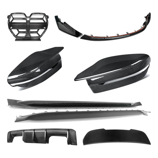 TNF+ CSL-Style Komplett-Kit Carbon passend für BMW M3 (G80/G81) – Touring (G81)