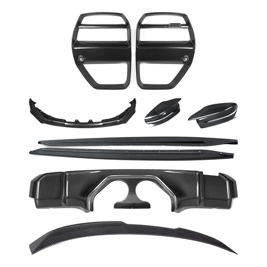 TNF+ V-Style Komplett-Kit Carbon passend für BMW M3 (G80/G81) – Limousine (G80)