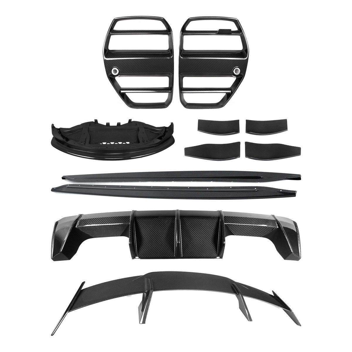 TNF+ GT4-Style Track-Kit Carbon passend für BMW M4 Coupé (G82)