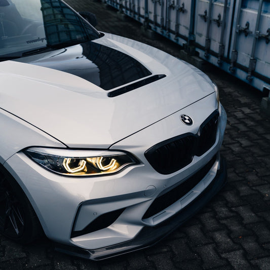 TNF+ Performance Frontspoiler 1-Teilig oder 2-Teilig einstellbar passend für BMW M2 (F87C S55)