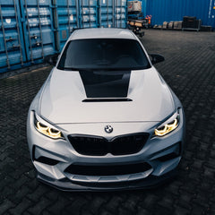 TNF+ Performance Frontspoiler 1-Teilig oder 2-Teilig einstellbar passend für BMW M2 (F87C S55)