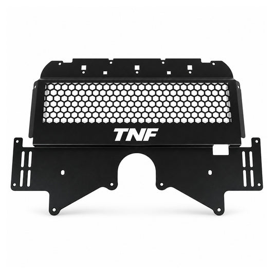TNF Vollständiger Ersatz-Ölkühlerschutz aus Aluminium passend für BMW M3 (G80/G81) M4 (G82/G83) M2 (G87)