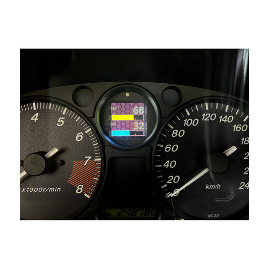 CANchecked Datendisplay MFA2.0 Gen2 passend für Mazda MX5 NA LHD/RHD