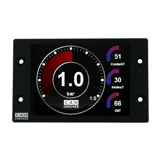 CANchecked Datendisplay MFD28 Gen2 passend für Mini Cooper R56 LHD/RHD