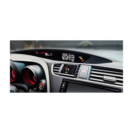 CANchecked Datendisplay MFD28 Gen2 passend für Honda Civic FK2 LHD