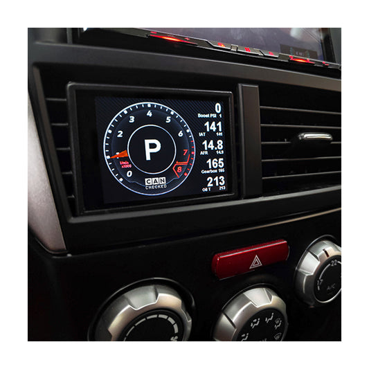 CANchecked Datendisplay MFD32 Gen2 passend für Subaru Impreza GR inkl. WRX LHD