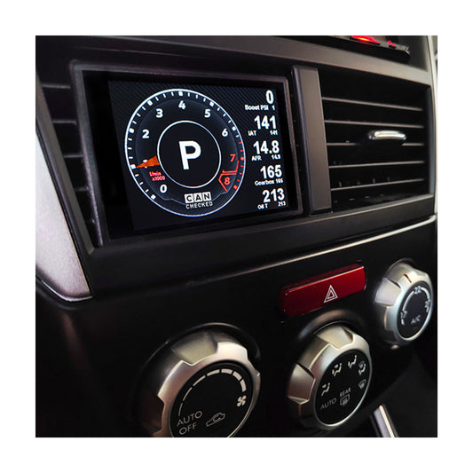 CANchecked Datendisplay MFD32 Gen2 passend für Subaru Impreza GR inkl. WRX LHD