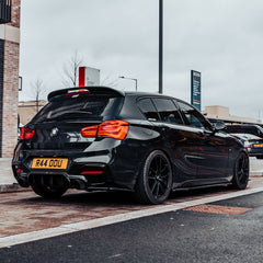 TNF Black Heck Spoiler in schwarz glanz passend für BMW 1er (F21/F22)