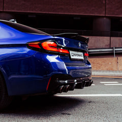 TNF+ rear diffuser facelift carbon suitable for BMW (F90)