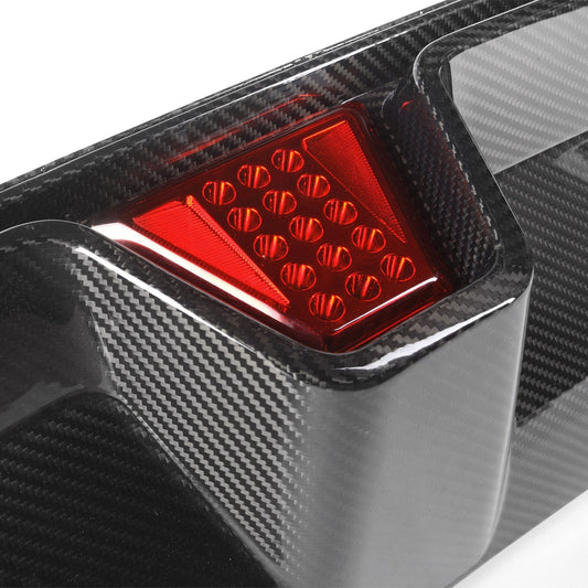 TNF+ Heckdiffusor LED Facelift Carbon passend für BMW M5 (F90)