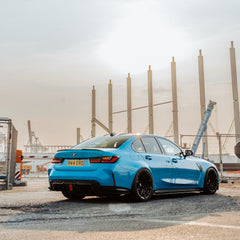 TNF+ LED rear diffuser made of carbon suitable for BMW (G80/G81/G82/G83)