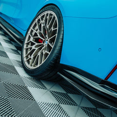 TNF+ SS1 Heck Seitendiffusor Ansätze Carbon passend für BMW M3 (G80)