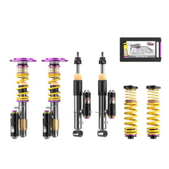 KW Gewindefahrwerk V4 Clubsport inkl. Stützlager (inkl. Stilllegung f. elektr. Dämpfer) passend für BMW M3 (G80) M4 (G82) xDrive