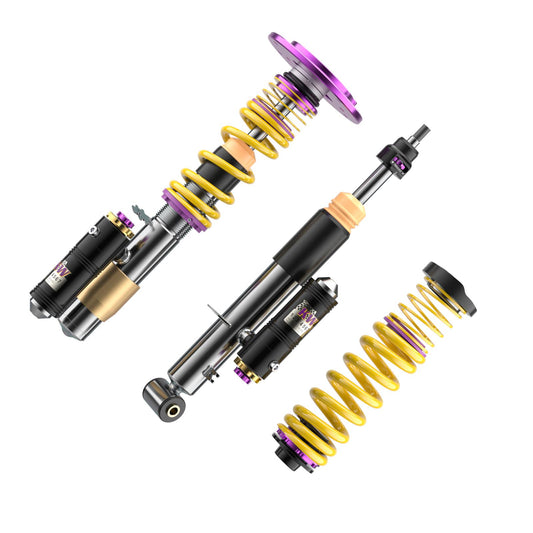 KW Gewindefahrwerk V4 Clubsport inkl. Stützlager (inkl. Stilllegung f. elektr. Dämpfer) passend für BMW M3 (G80) M4 (G82) xDrive