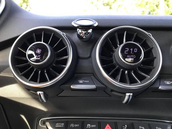 Mobile phone holder suitable for Audi TT FV/8S year 2014- Made in GERMANY