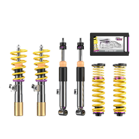KW Gewindefahrwerk V3 (inkl. Stilllegung f. elektr. Dämpfer) passend für BMW M3 (G81) M4 (G83) xDrive