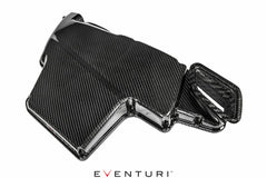 Eventuri carbon air filter cover for BMW E90 E92 E93 M3 - carbon matt