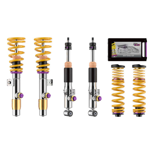 KW Gewindefahrwerk V4 (inkl. Stilllegung f. elektr. Dämpfer) passend für BMW M3 (G81) M4 (G83) xDrive