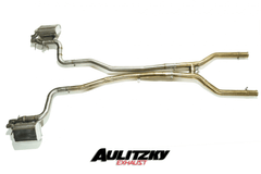 Aulitzky Exhaust | ECE exhaust system 3" (76mm) from OPF with flap control | suitable for Mercedes-Benz C-Class C63 AMG (W205/S205/C205) 476PS