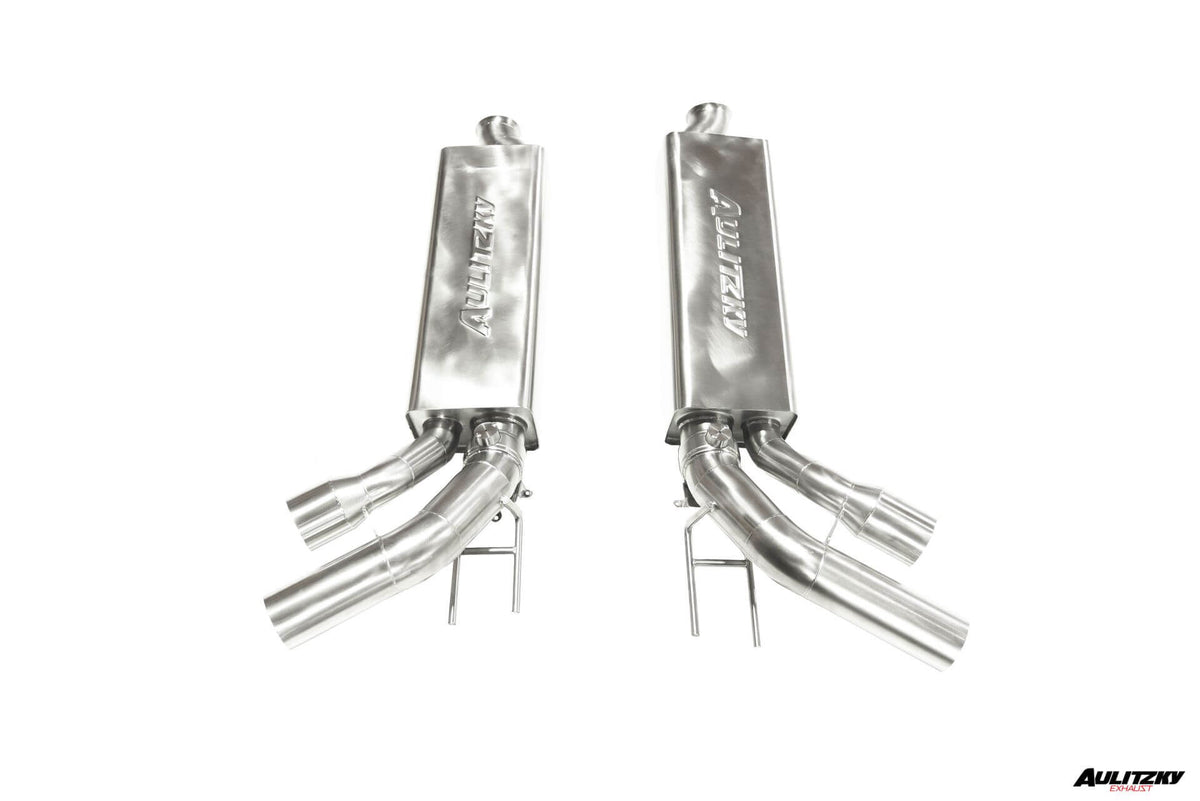 Aulitzky Exhaust | ECE exhaust system 3" (76mm) from OPF with flap control | suitable for Mercedes-Benz G-Class G63 AMG (W463) 585PS