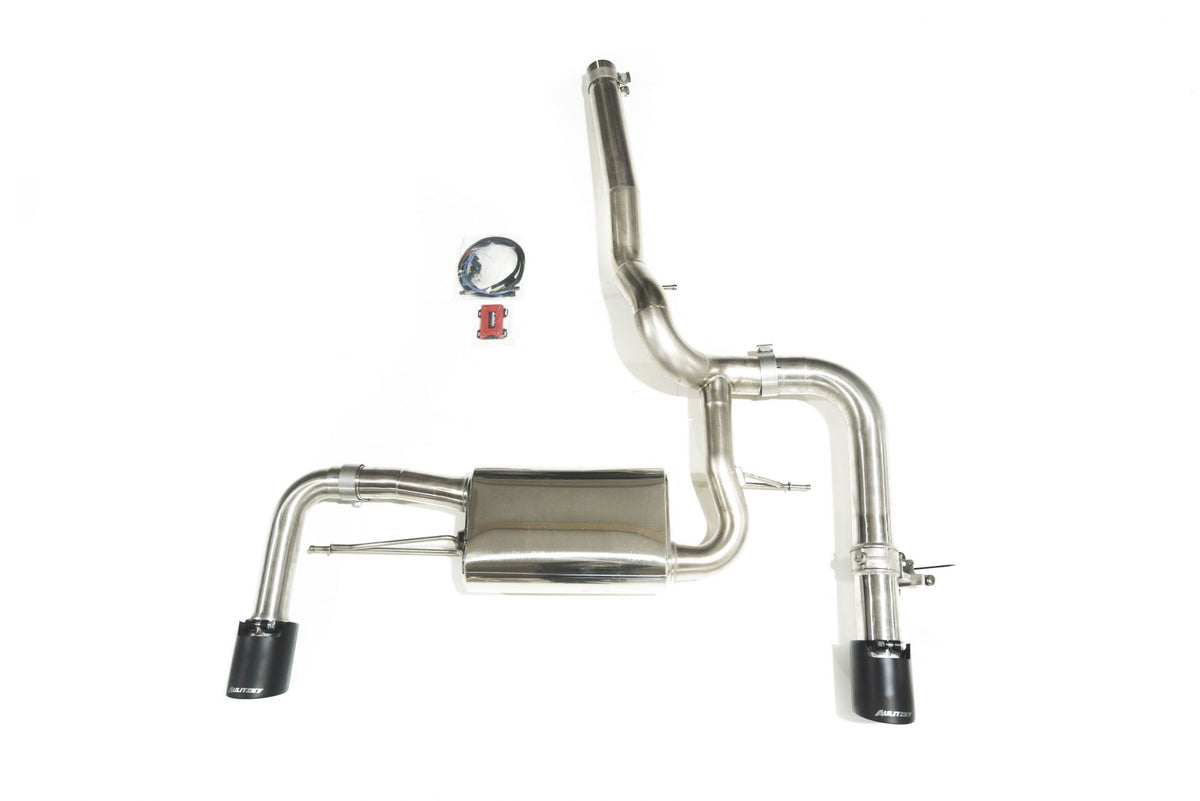 Aulitzky Exhaust | ECE exhaust system from OPF with flap control | suitable for BMW M235i (F44)