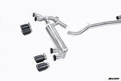 Aulitzky Exhaust | ECE flap exhaust system 3.5" after catalytic converter | suitable for BMW M2 (F87) N55