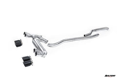 Aulitzky Exhaust | ECE flap exhaust system 3.5" after catalytic converter | suitable for BMW M2 (F87) N55