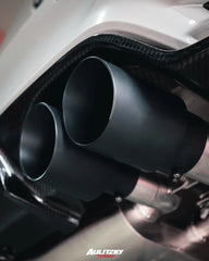 Aulitzky Exhaust | ECE flap exhaust system 3" (76mm) from cat/OPF | Suitable for BMW M3/M4 incl. Competition/CS (F80/F82/F83) S55