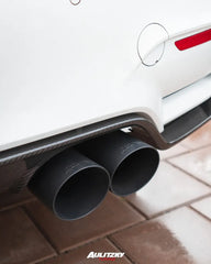 Aulitzky Exhaust | ECE flap exhaust system 3" (76mm) from cat/OPF | Suitable for BMW M3/M4 incl. Competition/CS (F80/F82/F83) S55