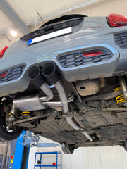 Aulitzky Exhaust | ECE flap exhaust system 3" (76mm) from cat/OPF | suitable for Mini Cooper S/JCW (F56)