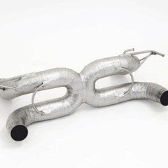 Aulitzky Exhaust | Race rear silencer / exhaust system 3" (76mm) straight pipe | suitable for Ferrari F8 Tributo/Spider 721PS