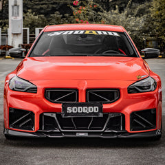 TNF+ SOOQOO front spoiler V2-B suitable for BMW (G87)